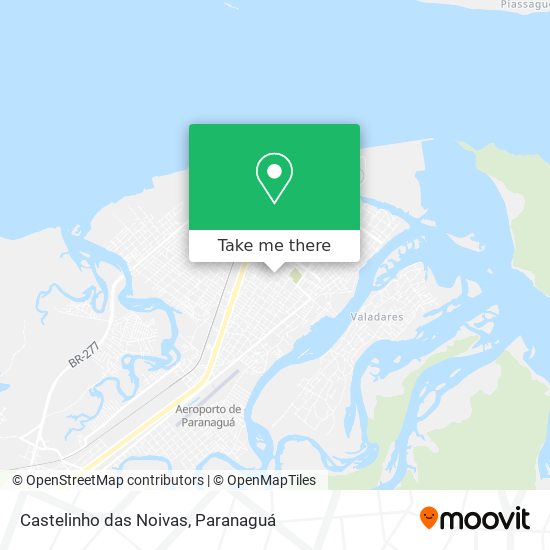 Castelinho das Noivas map