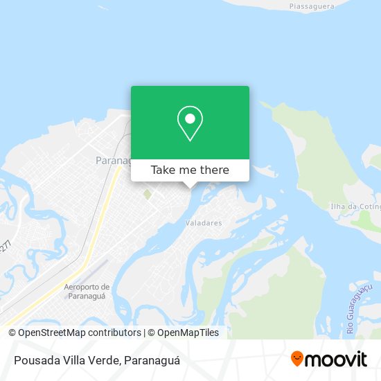Pousada Villa Verde map