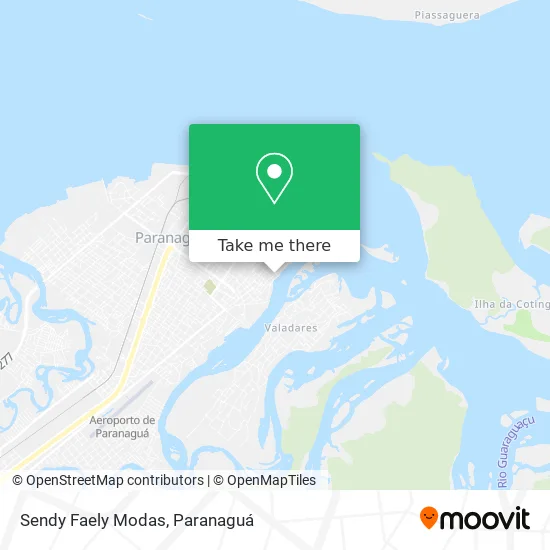 Sendy Faely Modas map