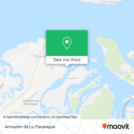 Armazém da Lu map