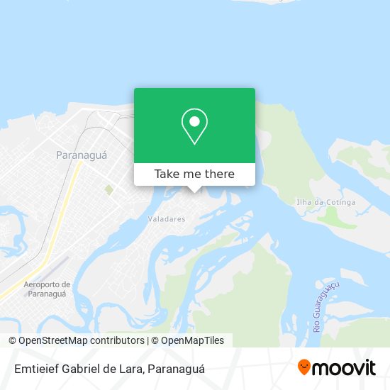 Emtieief Gabriel de Lara map