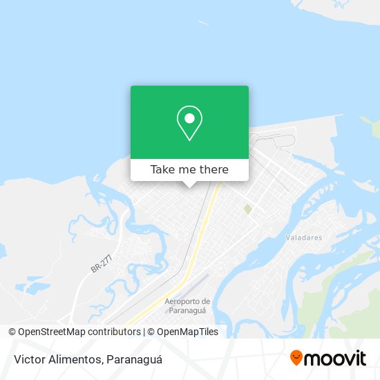 Victor Alimentos map