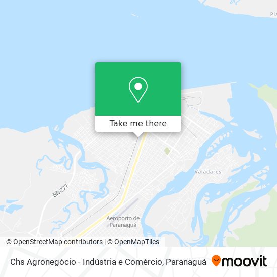 Chs Agronegócio - Indústria e Comércio map