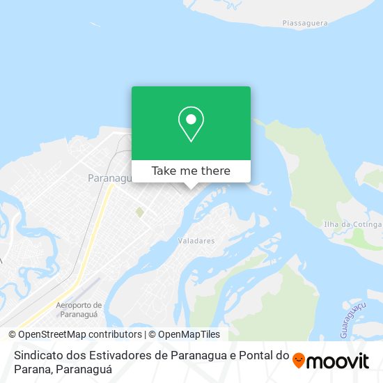 Sindicato dos Estivadores de Paranagua e Pontal do Parana map