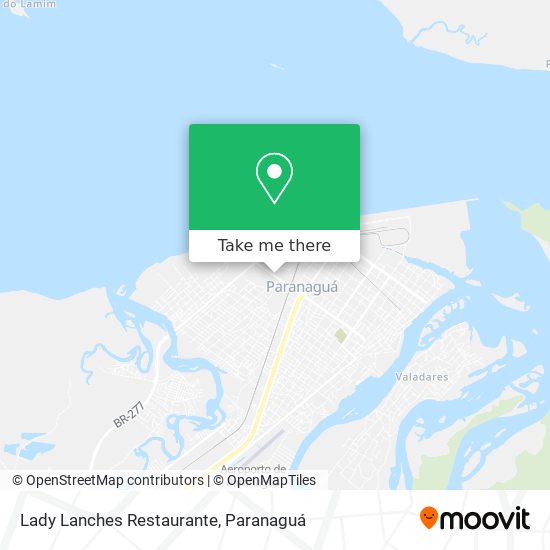 Lady Lanches Restaurante map