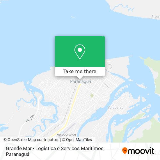 Grande Mar - Logistica e Servicos Maritimos map