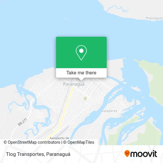 Tlog Transportes map