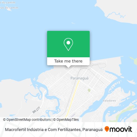 Macrofertil Indústria e Com Fertilizantes map
