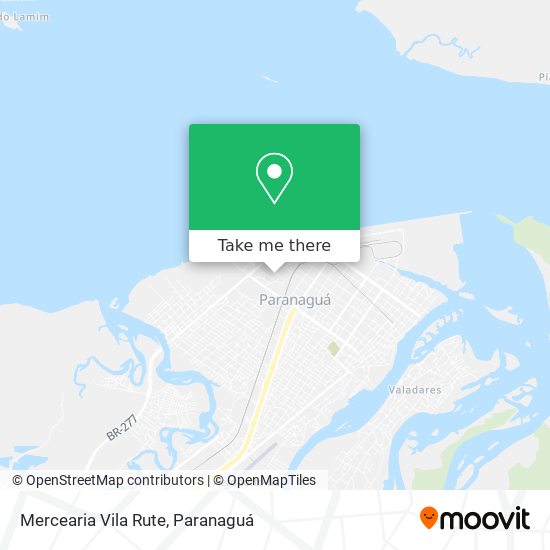 Mercearia Vila Rute map
