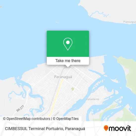 CIMBESSUL Terminal Portuário map