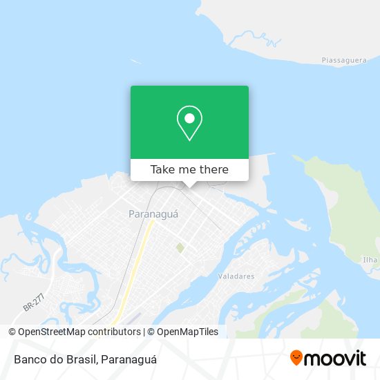 Banco do Brasil map