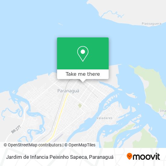 Jardim de Infancia Peixinho Sapeca map