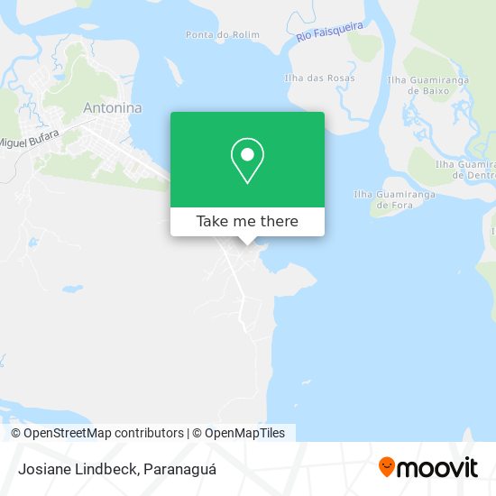 Josiane Lindbeck map