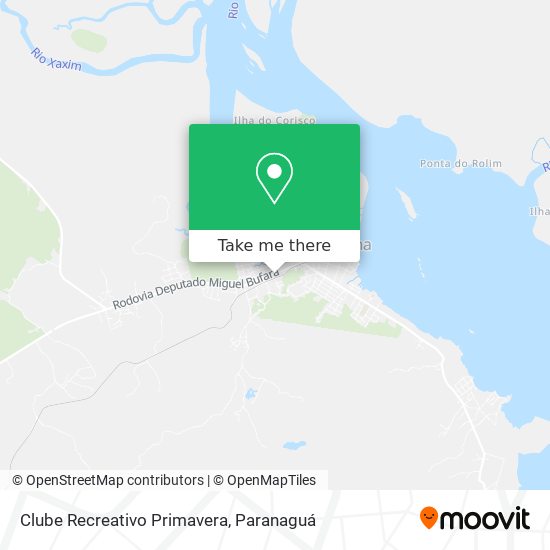 Clube Recreativo Primavera map