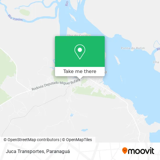 Juca Transportes map