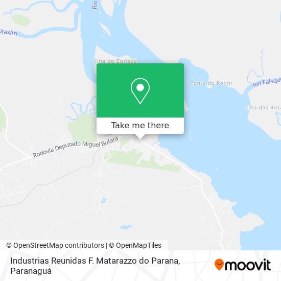 Industrias Reunidas F. Matarazzo do Parana map