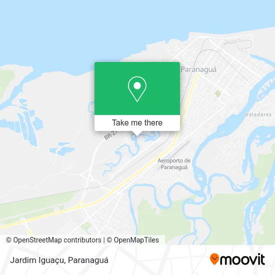Jardim Iguaçu map