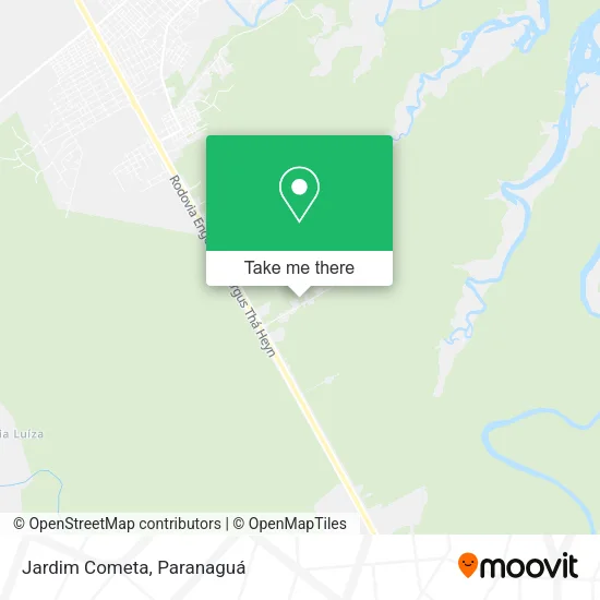 Jardim Cometa map