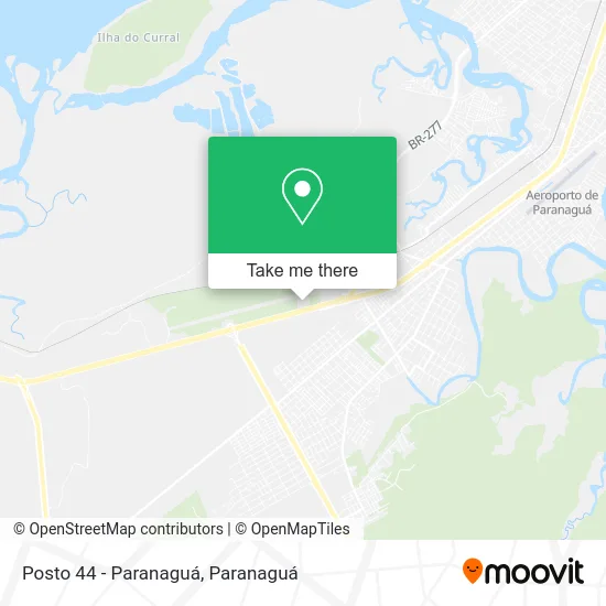 Posto 44 - Paranaguá map