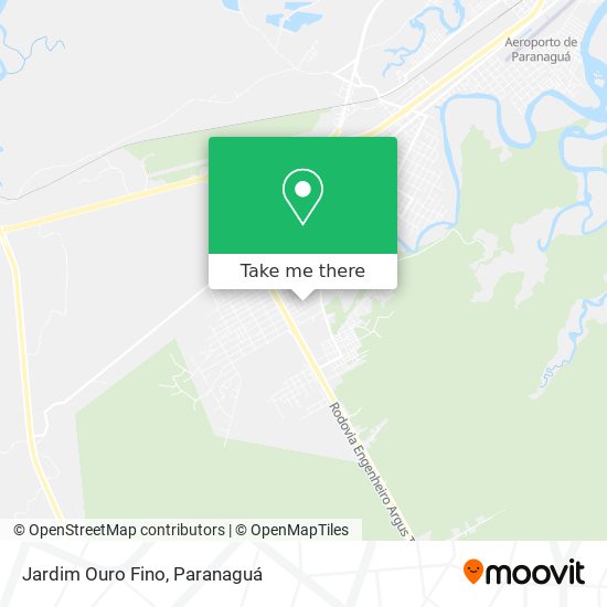 Jardim Ouro Fino map