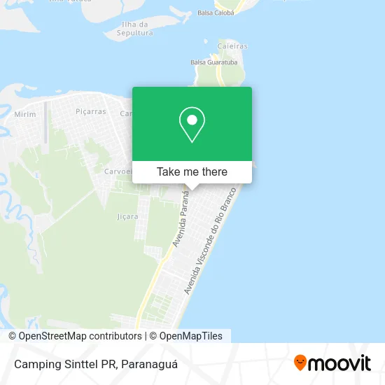 Camping Sinttel PR map