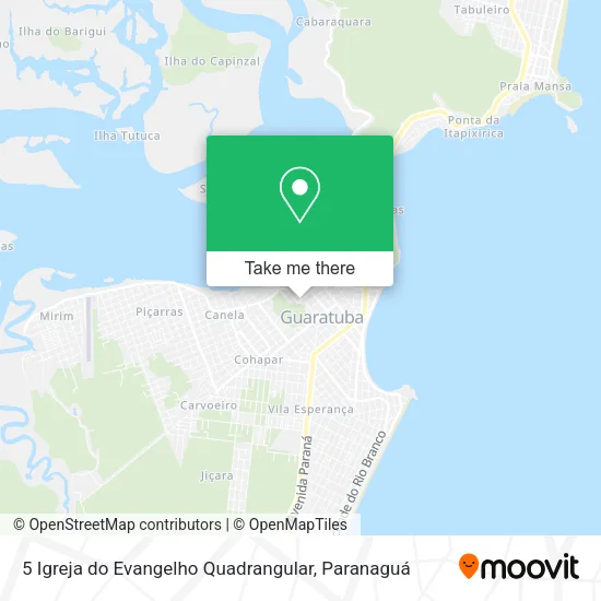 5 Igreja do Evangelho Quadrangular map