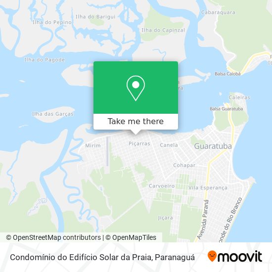 Condomínio do Edifício Solar da Praia map