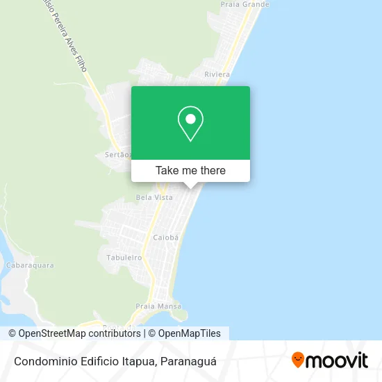 Condominio Edificio Itapua map