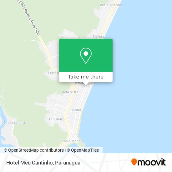 Hotel Meu Cantinho map