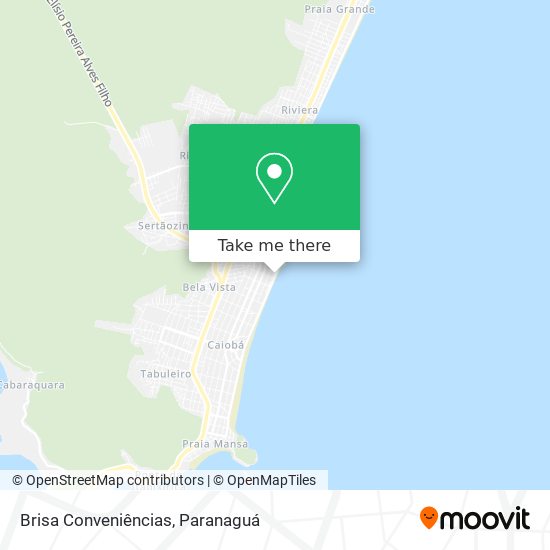 Brisa Conveniências map