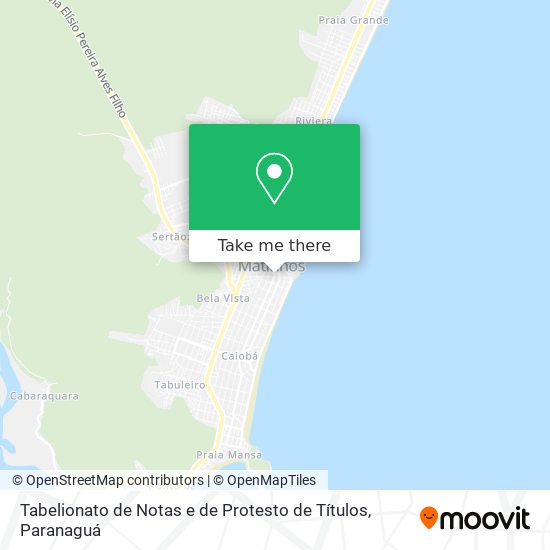 Tabelionato de Notas e de Protesto de Títulos map