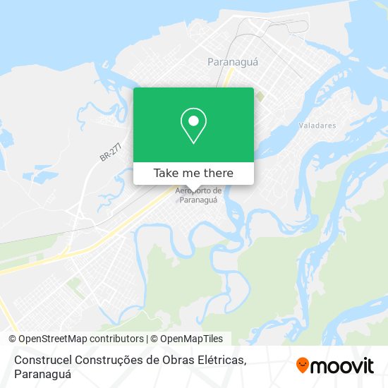 Construcel Construções de Obras Elétricas map