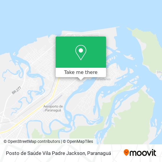 Posto de Saúde Vila Padre Jackson map