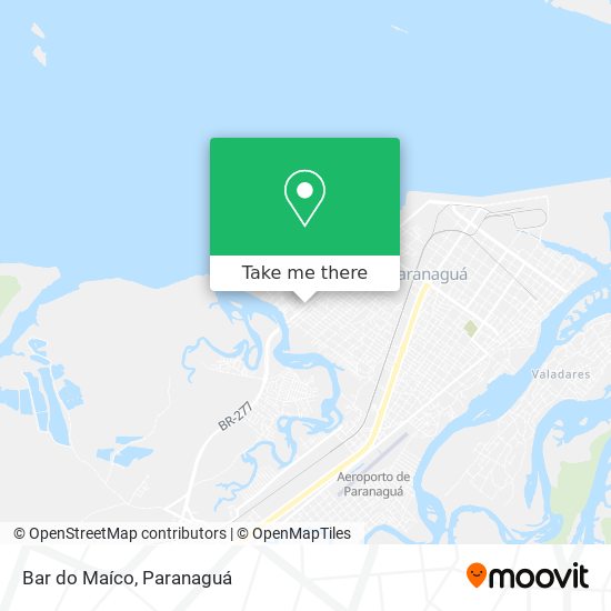 Bar do Maíco map