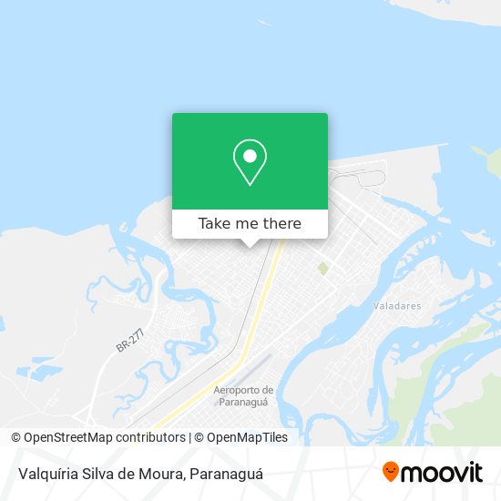 Valquíria Silva de Moura map