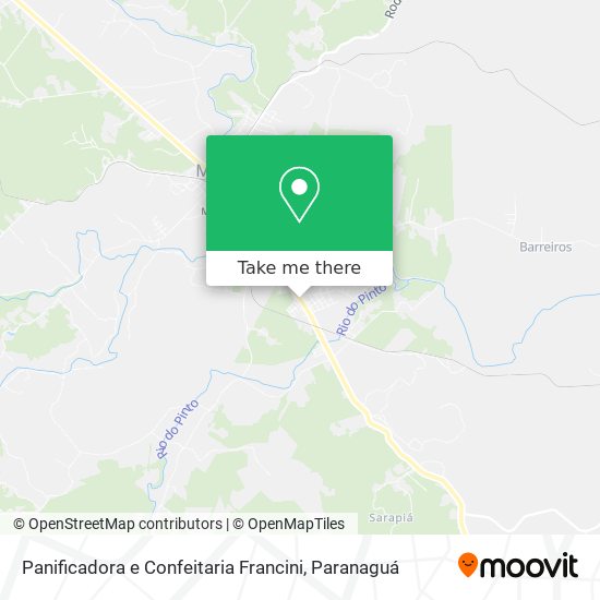 Panificadora e Confeitaria Francini map