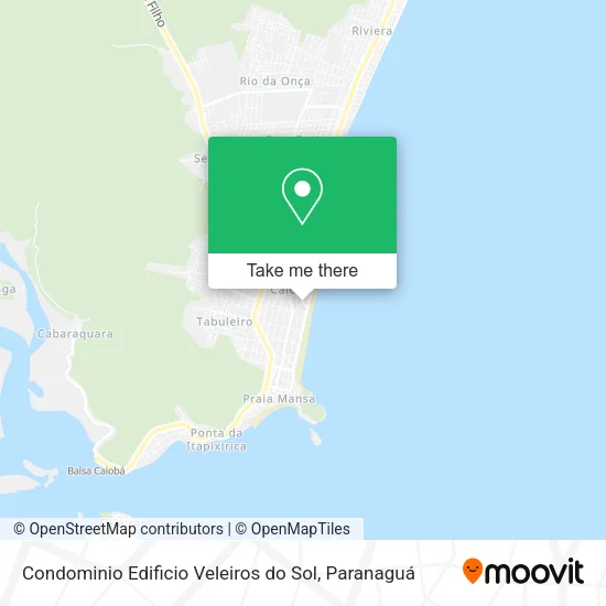 Condominio Edificio Veleiros do Sol map