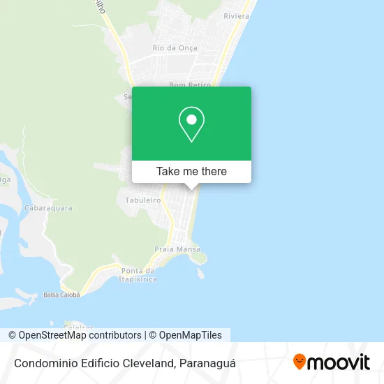 Condominio Edificio Cleveland map