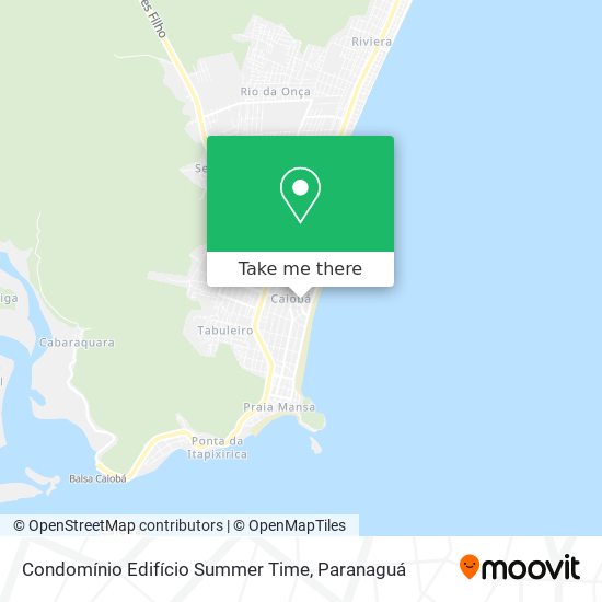 Condomínio Edifício Summer Time map