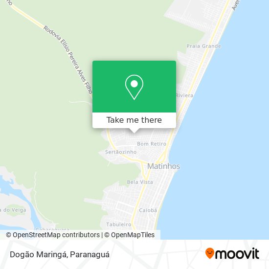 Dogão Maringá map