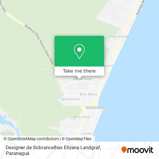 Designer de Sobrancelhas Elizana Landgraf map