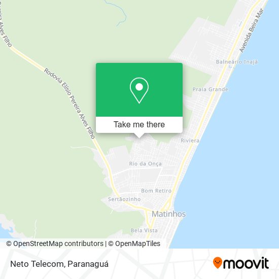 Mapa Neto Telecom