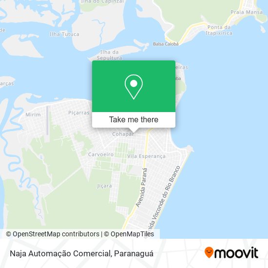 Naja Automação Comercial map