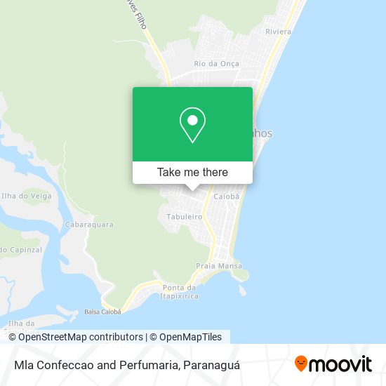 Mla Confeccao and Perfumaria map