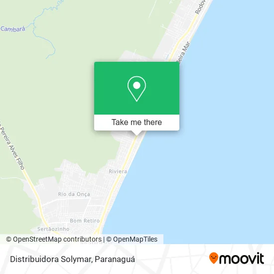 Distribuidora Solymar map