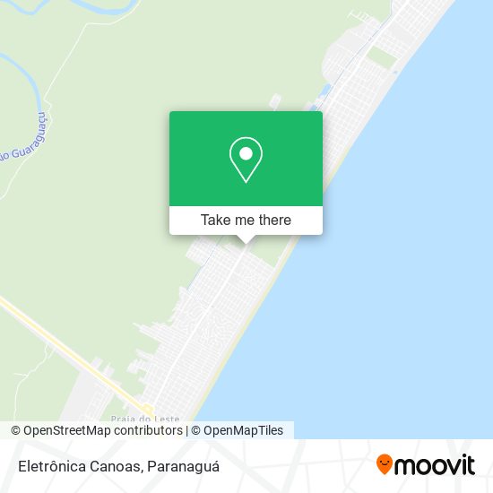 Eletrônica Canoas map