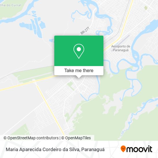 Maria Aparecida Cordeiro da Silva map