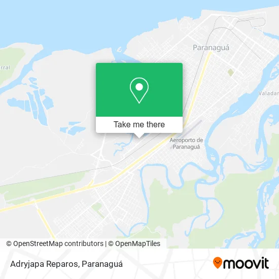 Adryjapa Reparos map