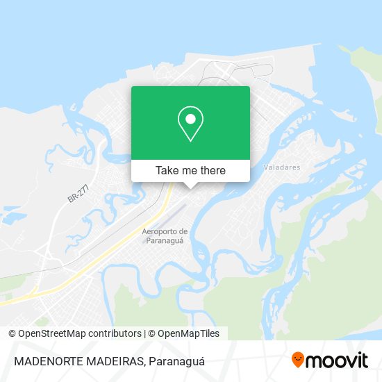 MADENORTE MADEIRAS map