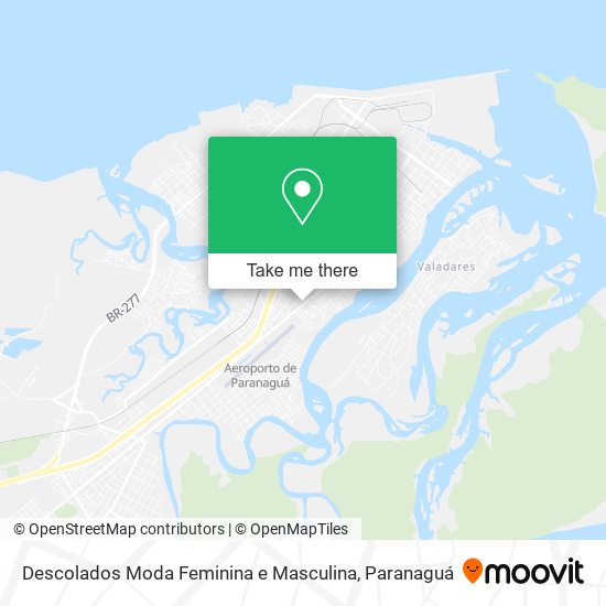 Descolados Moda Feminina e Masculina map